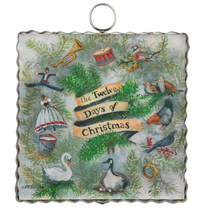 Twelve Days Of Christmas Charm