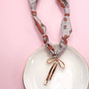 Handmade Scarf Charm Necklace
