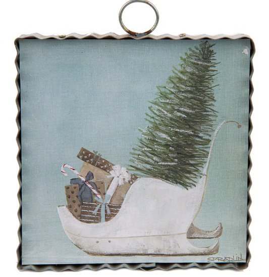 Slipper Sleigh Charm