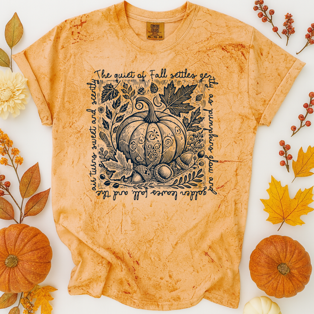 Quiet of Fall Pumpkin Tee