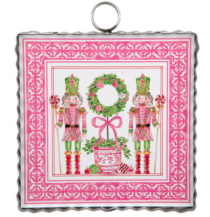 Pink Nutcracker Charm