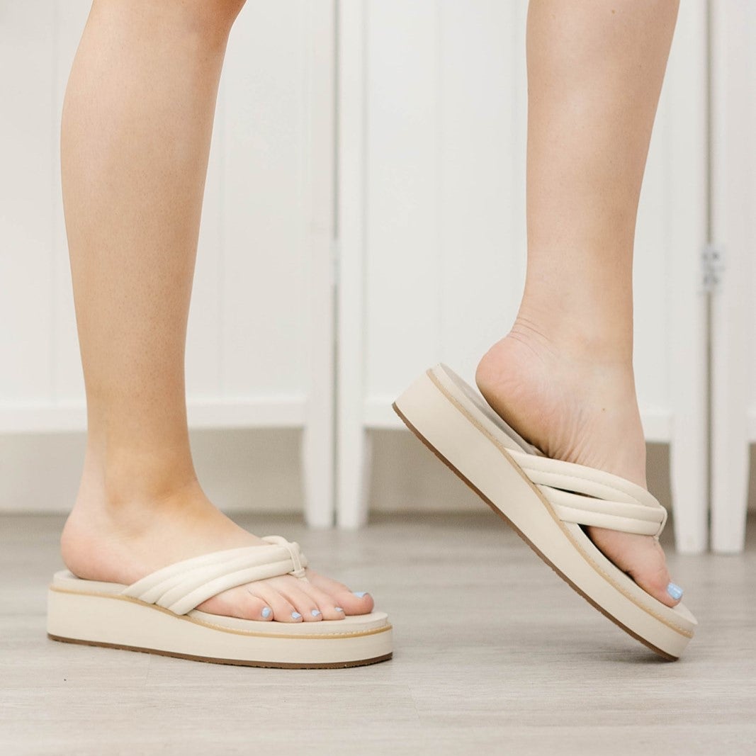 Hasani Flatform Sandal by Yellowbox