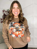 Fall Highland Cow Graphic Crewneck