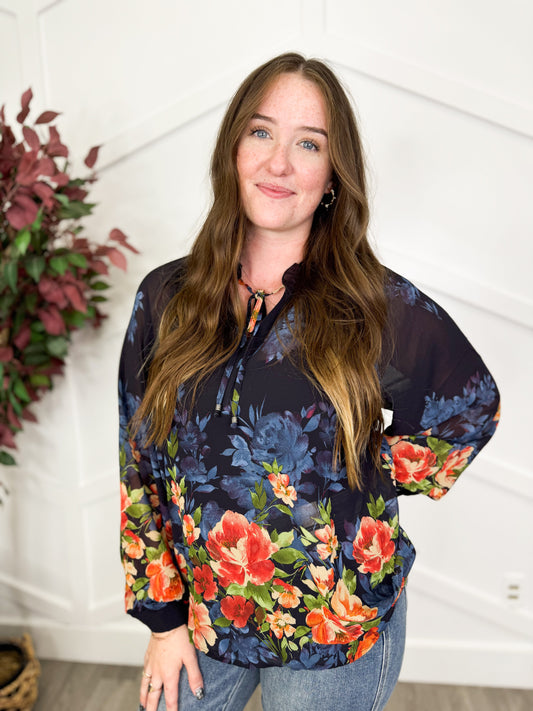 Reg/Plus- Floral Balance Top