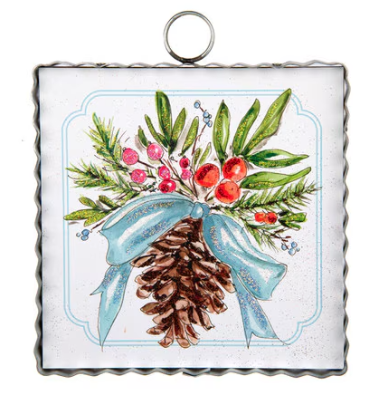 Pinecone Arrangement Charm