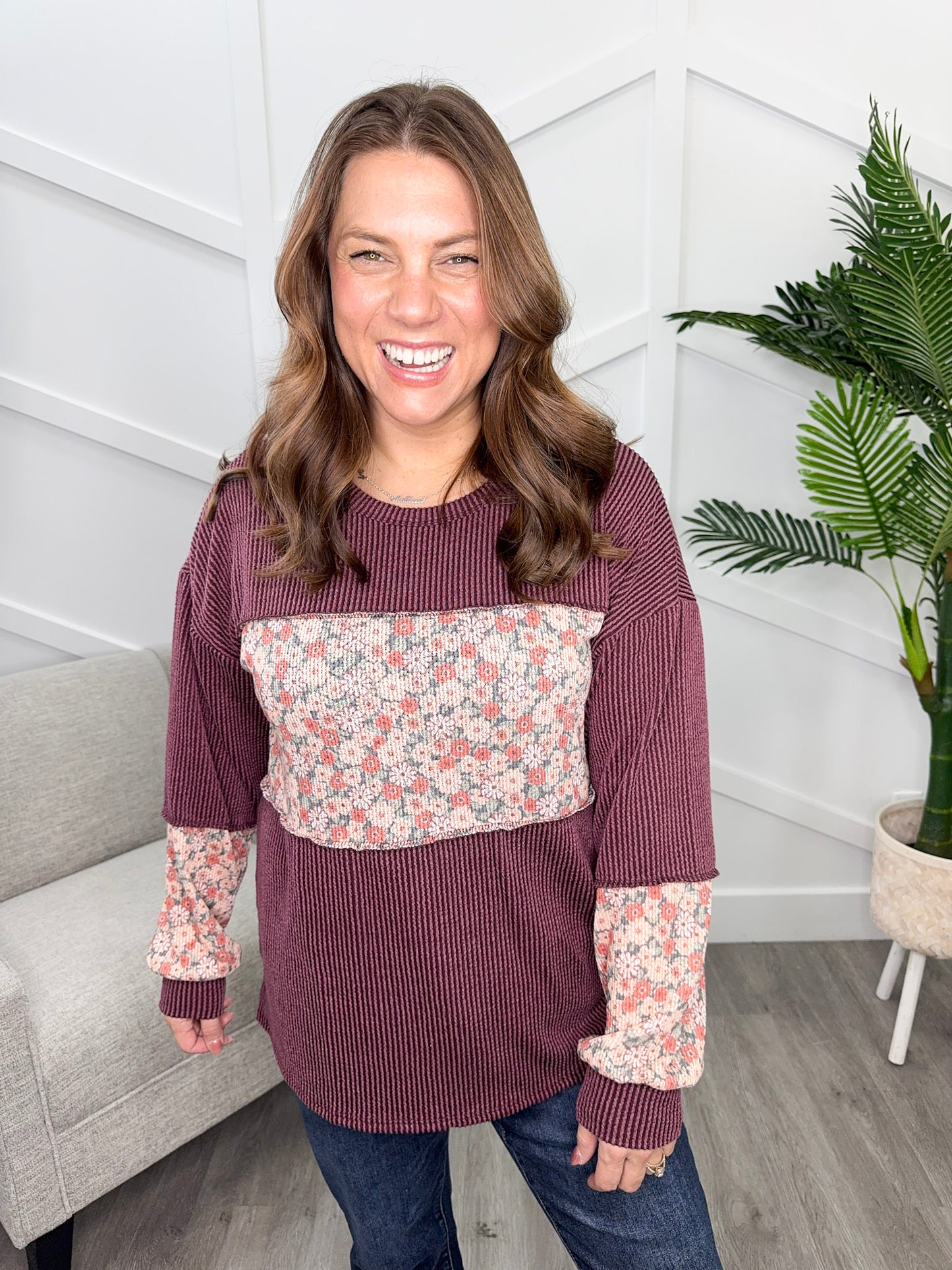Reg/Plus Loving You Is A Breeze Top