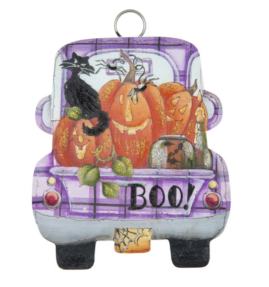 "Boo" Truck Charm