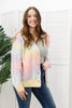 Angela Rainbow Cable knit Sweater
