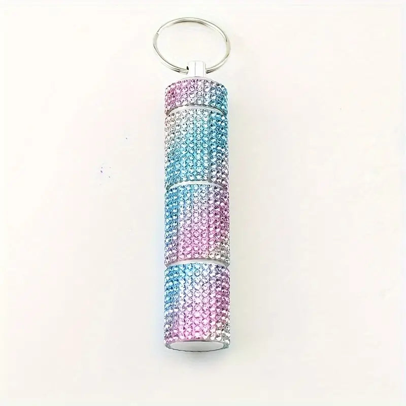 Rhinestone Mini Storage Bottle