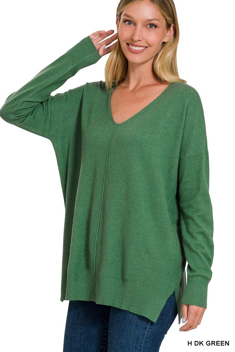 Athena Front Seam Sweater (Assorted)