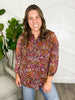 Reg/Plus- Paisley Pick Top