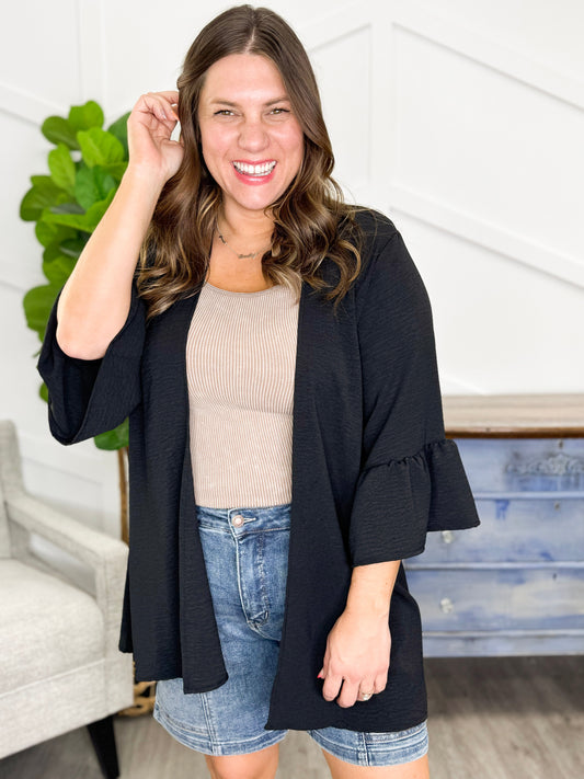 Reg/Plus- Simple Is Best Cardigan