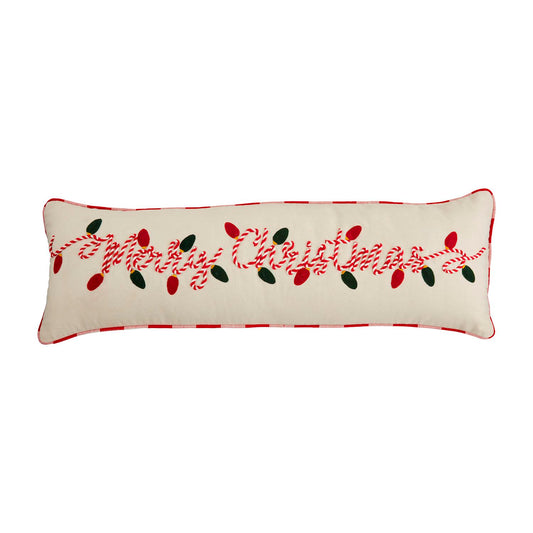 Light Up Christmas Light Pillow