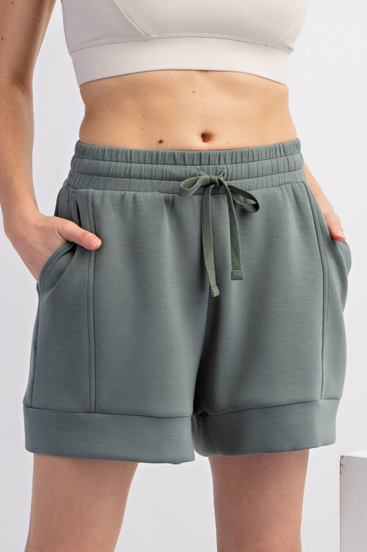 Modal Scuba Casual Shorts