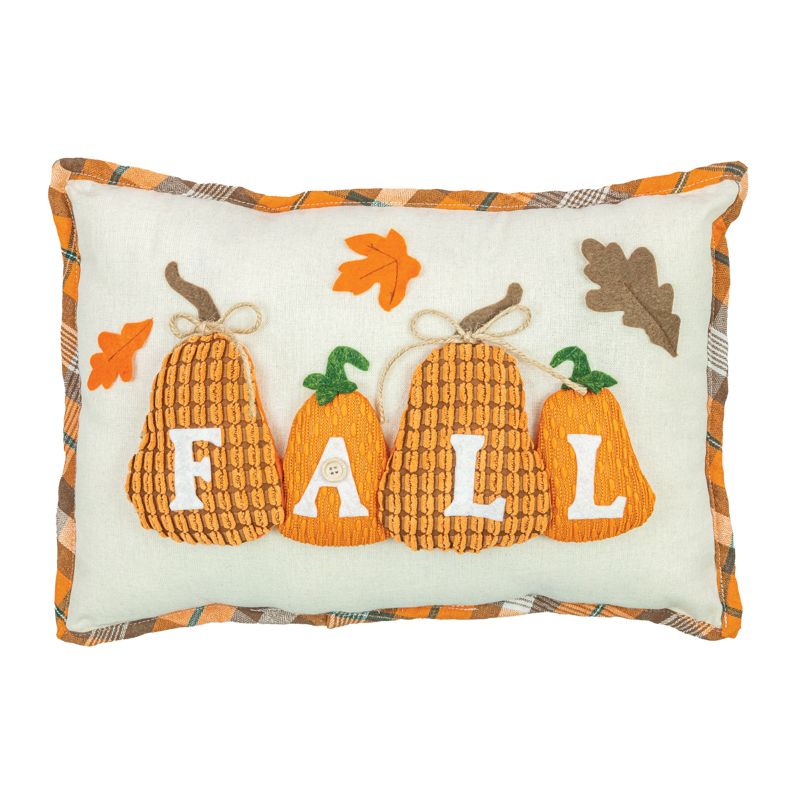 Fall Plaid Pillow