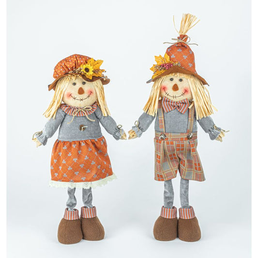 Amber Grey Scarecrow Stander (Assorted)