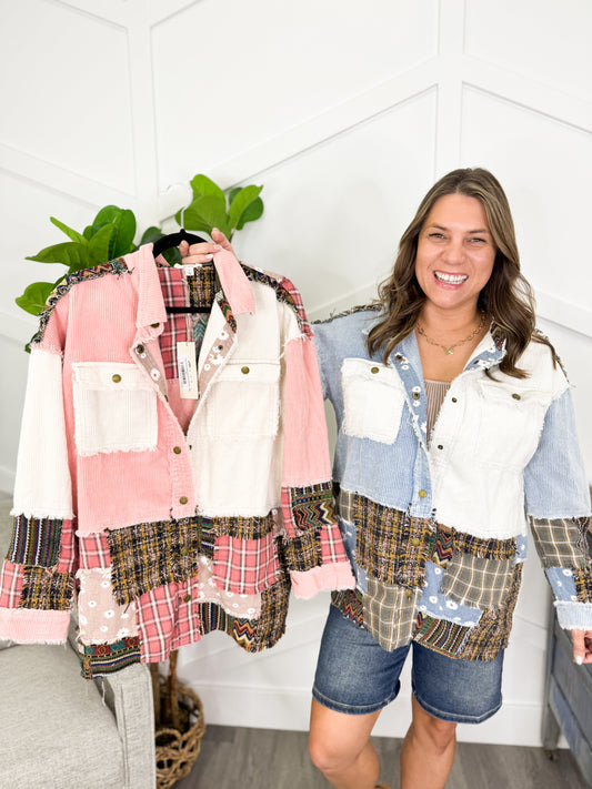 Reg- Sweet Stitch Serenity Shacket