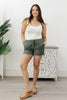 Reg/Plus Touch of Style Frayed Hem Shorts