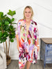 One Size Watercolor Multi Kimono