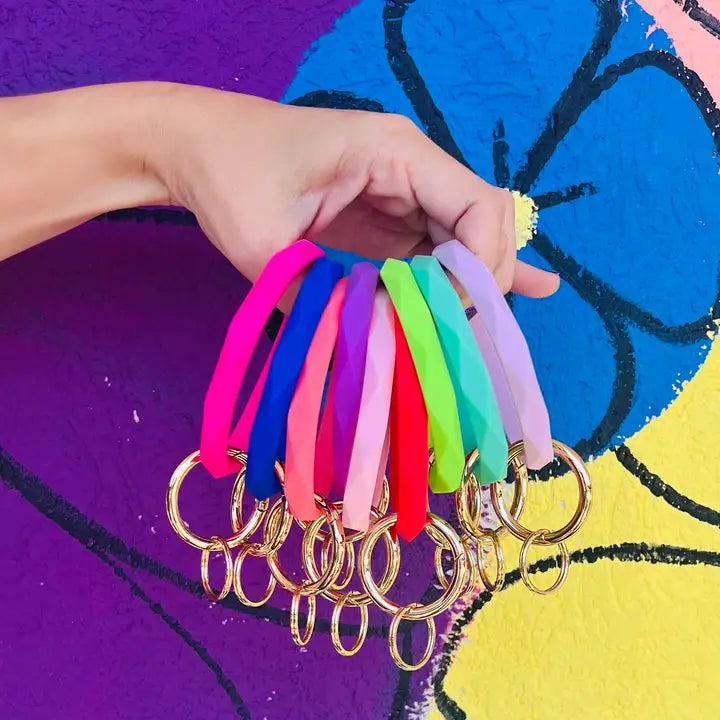 Silicone Keychain Bracelet