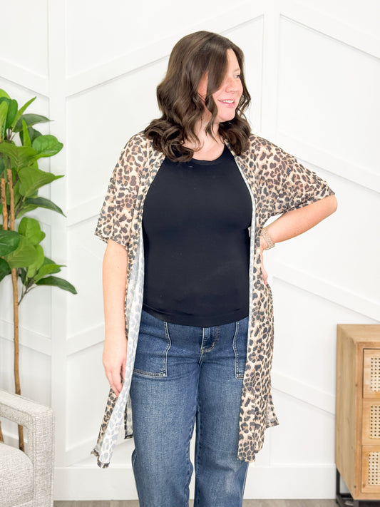 Reg/Plus-Running Wild Cardigan