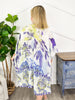 One Size White Multi Kimono