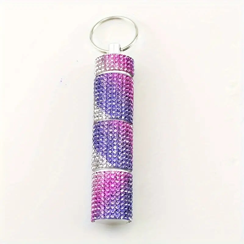 Rhinestone Mini Storage Bottle