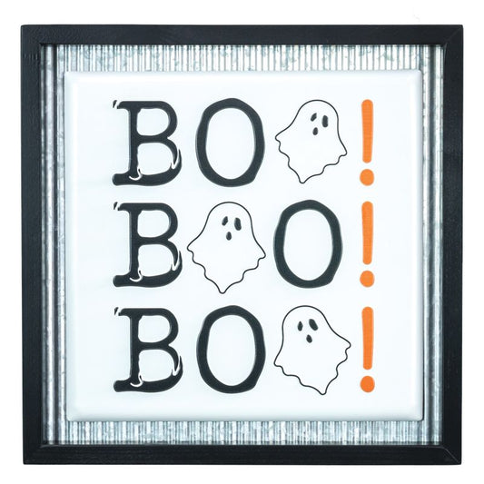 Boo Boo Boo Sign