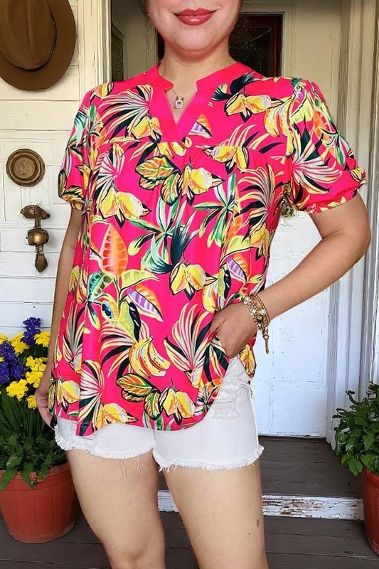 Reg/Plus-In The Tropics Top