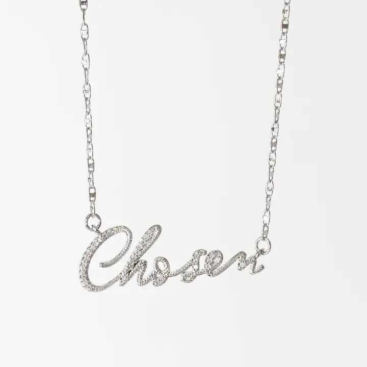 Chosen Silver Necklace