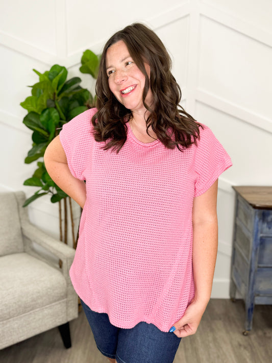 Reg/Plus-Fade Into Summer Top