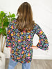 Reg/Plus-Flourishing Floral Top