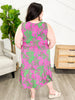 Reg/Plus-Bright and Tropical Dress