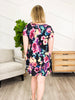 Reg/Plus- Floral Flair Dress