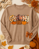 Brown Fall Customizable Mama Sweatshirt