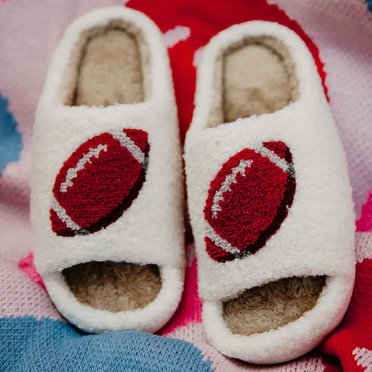 Sherpa Football Open Toed Slippers