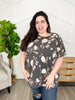 Reg/Plus-Secret Garden Floral Top