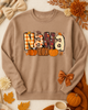 Brown Fall Customizable Mama Sweatshirt