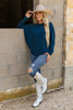 Reg/Plus-Falling For Comfort Top