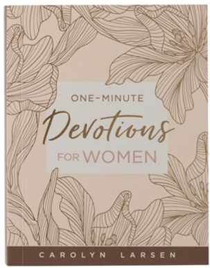 Paperback One-Minute Devotions for Women by Carolyn Larsen