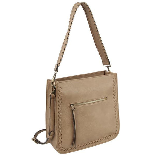 Square Braid Shoulder Bag