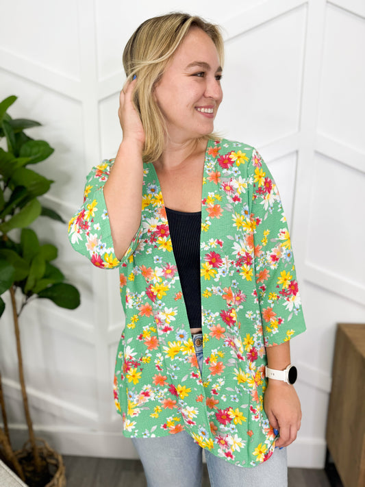 Reg/Plus-Wildflower Dream Cardigan