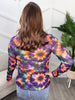 Reg/Plus-Vivid Vibes Mesh Top