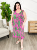 Reg/Plus-Bright and Tropical Dress