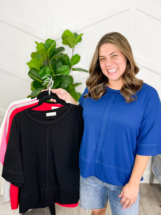 Reg/Plus-Step Into Summer Top