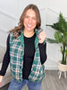 Reg/Plus- Pine & Plaid Vest
