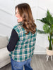 Reg/Plus- Pine & Plaid Vest