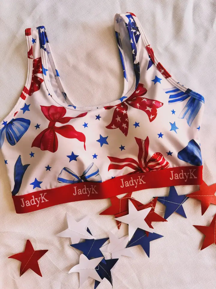 Patriotic Arya Bralette *Final Sale*