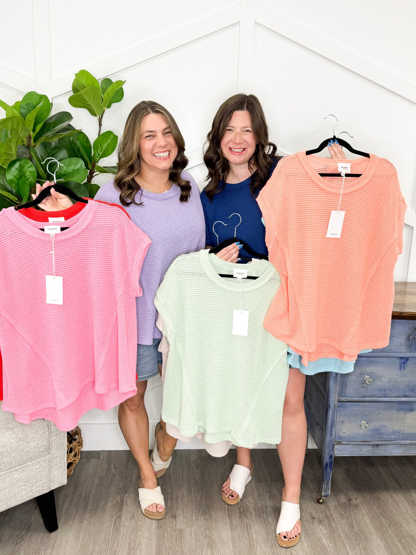 Reg/Plus-Fade Into Summer Top
