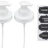 Mason Jar Foaming Soap Dispenser Lids (Two Pack)